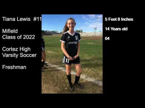 Video of Soccer Highlight Video - Tiana Lewis - Soccer Skills footwork