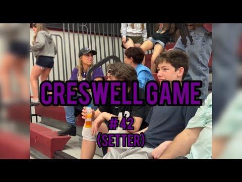 Video of Creswell Game | Highlights