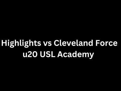 Video of Highlights from 2022 USL Academy Playoffs