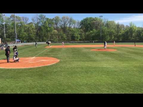 Video of Ryan, get the call to pitch in the 5th inning vs Columbia State with one out.  He gets an inning ending double play.  5/2017