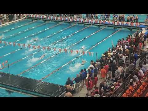 Video of 2024 6A State Finals - 400 Free Relay - 2 School Records