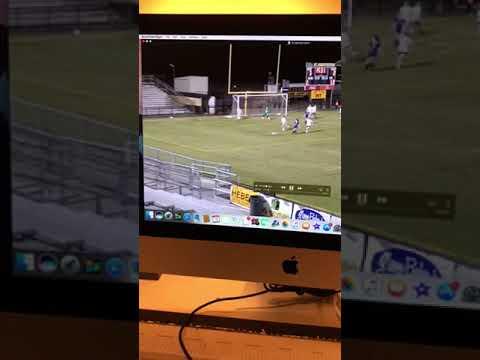Video of Taking corner then finishing shot to tie #4 St. Amant 