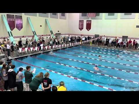 Video of 200 Medley Relay Lane 6 - Lead Off Backstroke Split 28.46