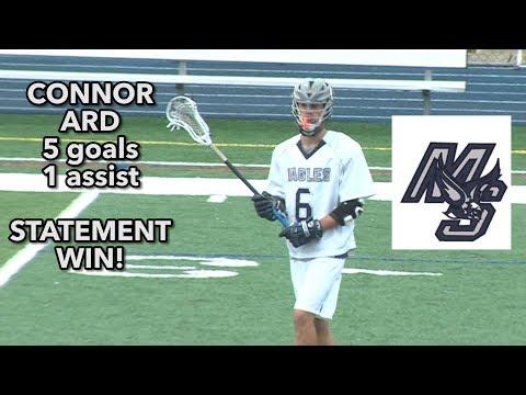 Video of Middletown South 9 Freehold Township 8 | HS Boys Lax | Connor Ard 5 goals