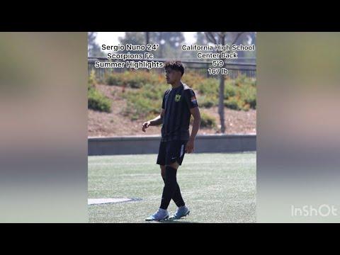 Video of Sergio Nuno 24’ Summer Club Highlights