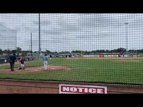 Video of I surrendered zero runs on four hits over four and two-thirds innings, striking out 9. My 3rd win of the season with a 5-0 Shutout 