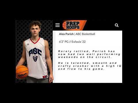 Video of Alex Parish AAU and Junior Year Highlights