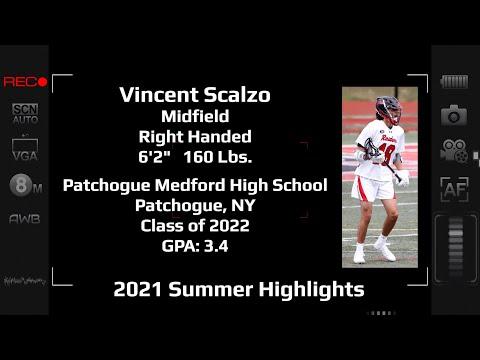 Video of Vincent Scalzo 2021 Summer Highlights (Final)
