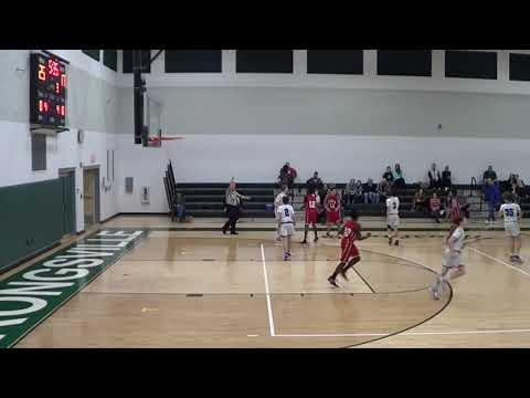 Video of 7th Grade Basketball Ethan Jean 2025 Jersey White #24