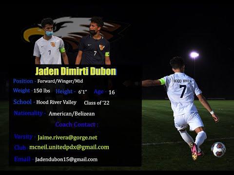 Video of Jaden Dubon Junior Season Highlights