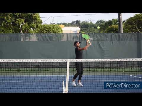 Video of Leiah Arroyo Tennis Recruiting Video