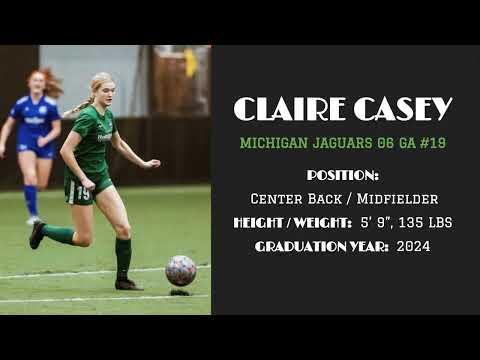 Video of Claire Casey Spring 2023 Highlights - Nationals, Sockers