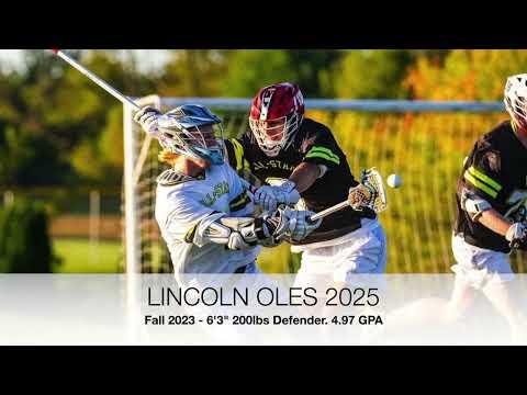 Video of Lincoln Oles Fall 2023, '25 dpole