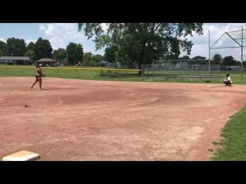 Video of Olivia - Pitching Lesson June 2021