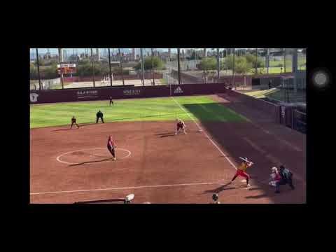 Video of Madison Smith | Catcher | 2026 | ASU Camp | Catching 2026 Hunter Lewis