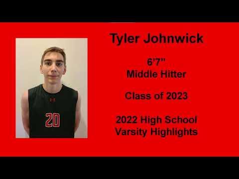 Video of Tyler Johnwick 6'7" 2023 MH: High School Junior Year Highlights (2022)