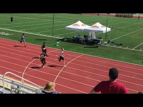 Video of 200 meters 22.81 Heats (lane 5)