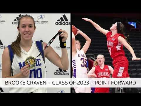Video of Brooke Craven Class of 2023 Basketball Highlights