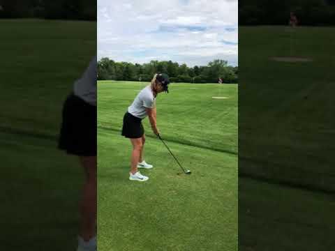 Video of Ashley Johnson 7 iron video