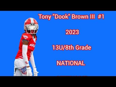 Video of 2023 13u/8th Grade National Offensive (WR) HIGHLIGHTS 