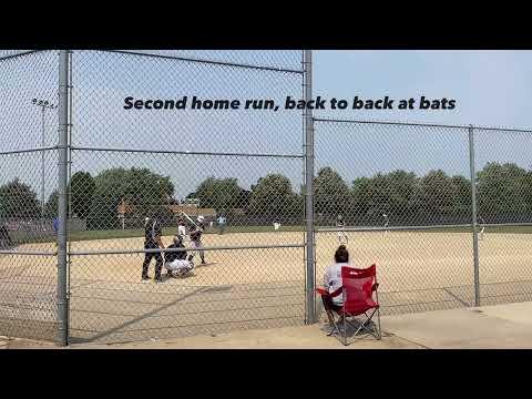 Video of Madelyn Logsdon:2025: In-game hitting highlights