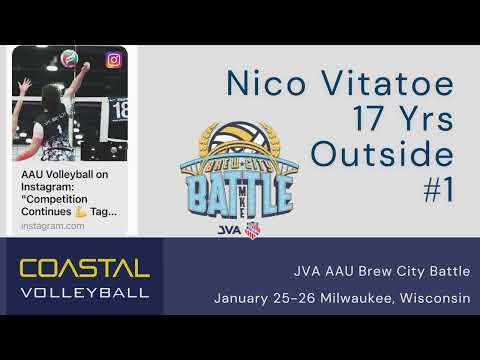 Video of Nico Vitatoe - AAU/JVA Brew City Battle
