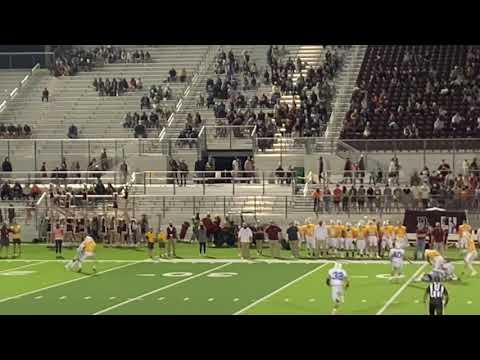 Video of Tanner Johnson CB 2022 off the ball vs Dripping Springs