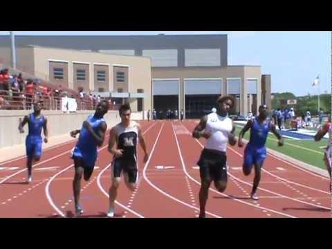 Video of 2012 District 100m Prelim 10.76