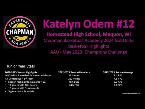 Video of Katelyn Odem Highlights from the Champions Challenge