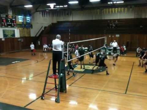 Video of Tyler Linton - Middle Hitter/Blocker - Early May 2013 - Multi-looks