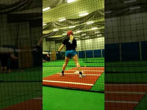 Video of Haley hitting with Mark Lloyd Gators March 2018