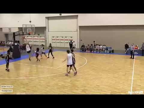 Video of Jamisen Young 23” PG. Highlights from The Stage n Indy 2022