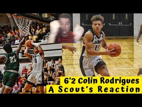Video of Scout Jamie Shaw breaks down Colin Rodrigues game 