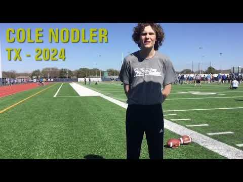 Video of Rubio Long Snapping, Cole Nodler, March 2023