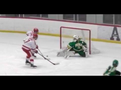 Video of 57 save performance vs state's top team