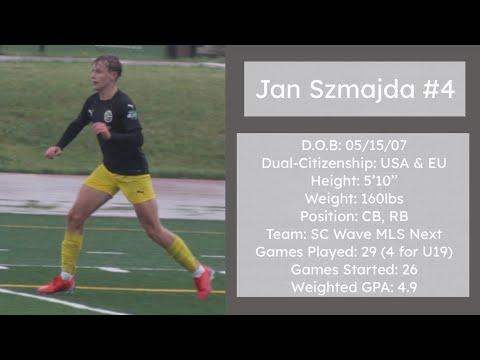 Video of Jan Szmajda 22/23 MLS Next Highlights