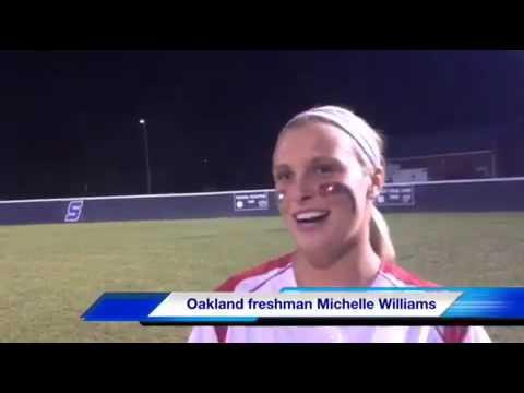 Video of Williams keys Oaklands win 