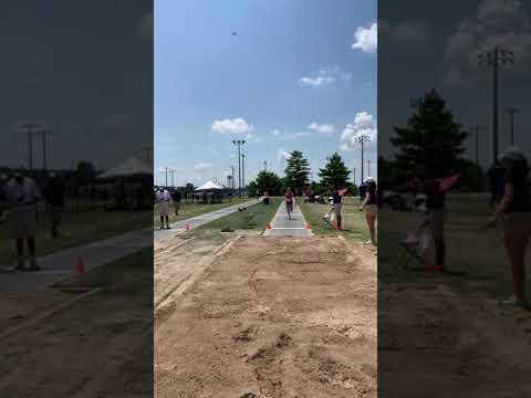 Video of 2019 Jr. Olympics Region 7 Long Jump - 18’ 5.25” (2nd)