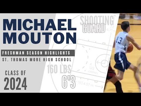 Video of Michael Mouton 2024 // 20-21 Freshman Season // Highlights #12