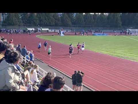 Video of 100m race season opener 