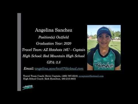 Video of Angelina Sanchez 2020 Skills video