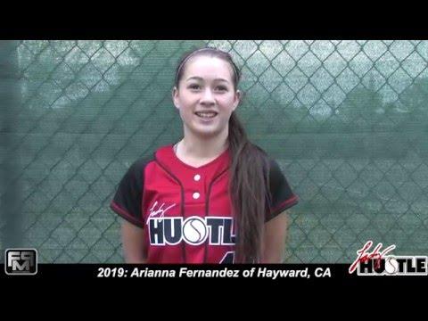 Video of  2019 Arianna Fernandez Speedy Outfielder 