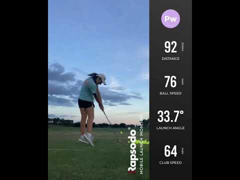 Video of Pitching wedge - Distance is carry