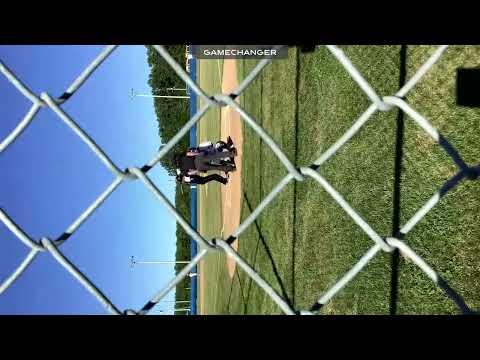 Video of Tripp Caldwell fielded out 