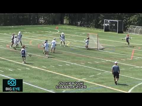 Video of Olivier Yuk_ADVNC 2022_2025 lacrosse goalie