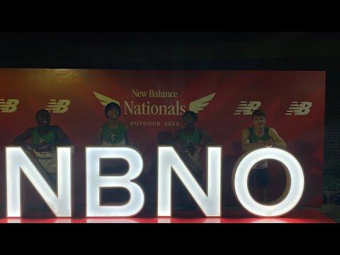 Video of 2023 New Balance Nationals Outdoor - 800 Meter Leg of The Championship 1600 Meter SMR ( Section 5)