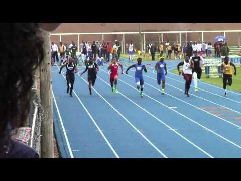 Video of Gaston Hewes Relays '14 - 100m