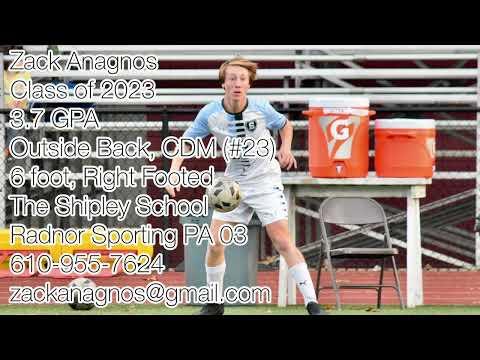 Video of Zack Anagnos-Class of 2023-Junior Season Highlights Pt. 2