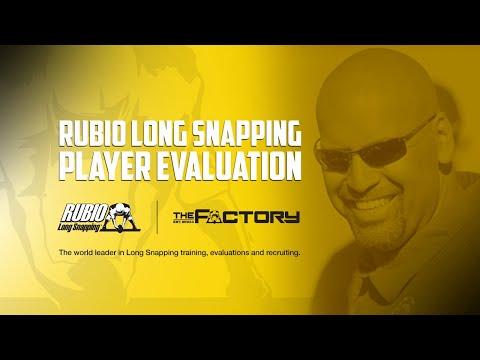 Video of Rubio Long Snapping -Blake Martin Review (11-14-21)