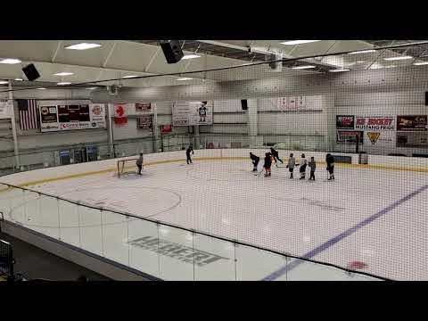 Video of Wyatt 6-25 Hockey (the one in all black)